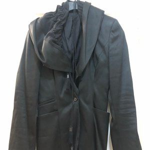 Norisol Ferrari SS15 silk hooded blazer